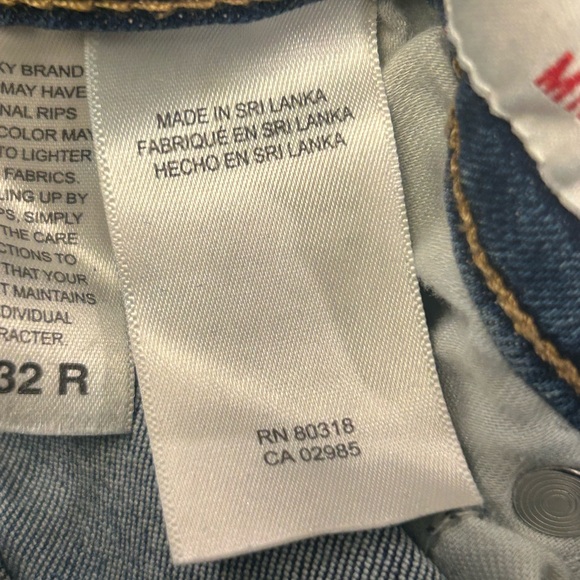 Lucky Brand Women’s Sweet Mid Rise Bootcut‎ Jeans Classic Blue 14 32 R - Picture 8 of 10